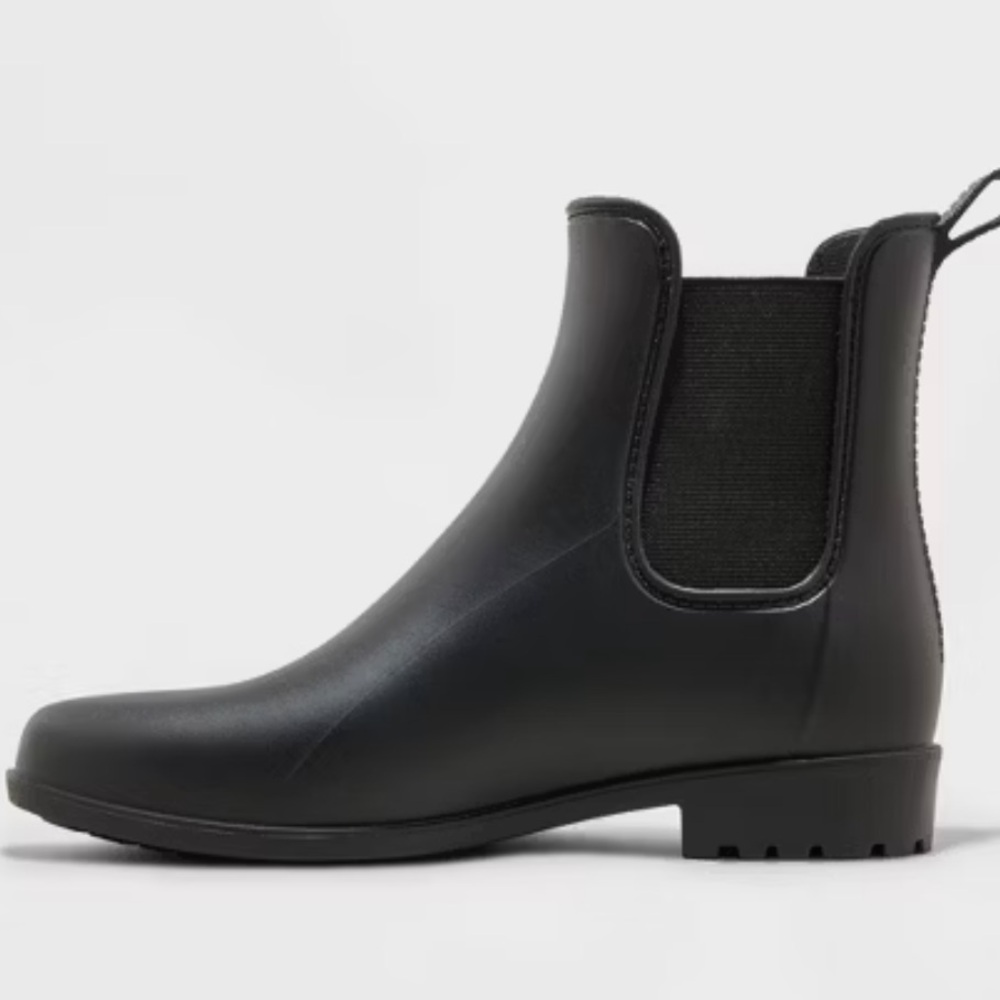 a new day Black Winter & Rain Boots